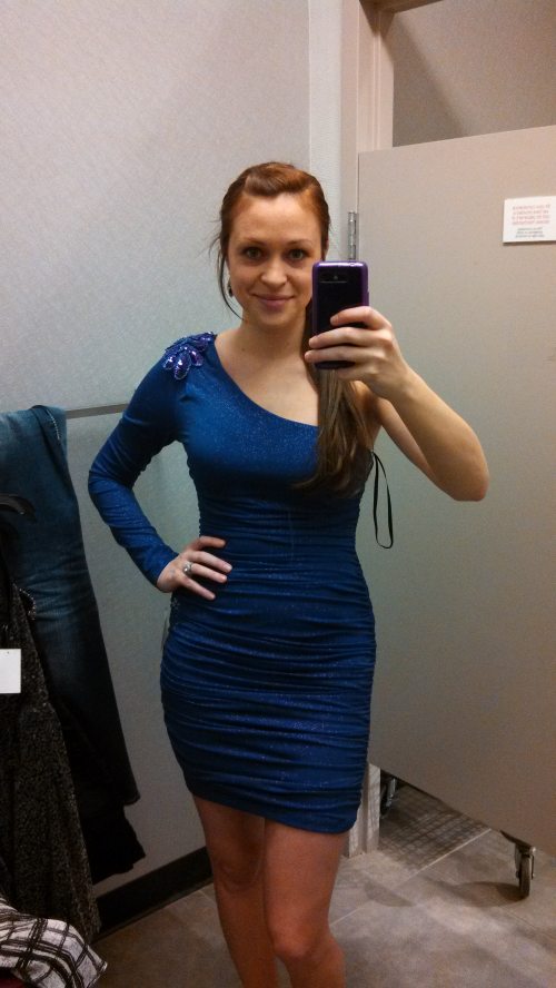 Sexy women in tight dresses